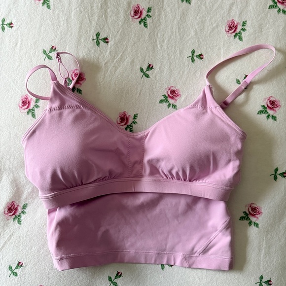 Lululemon Align Cropped Cami Tank Top in Vitapink - Picture 3 of 4